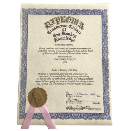 Crustacean College Diploma