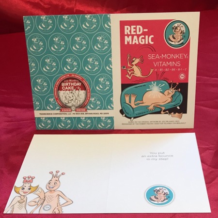 Greeting Card - Red Magic