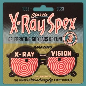 60th Anniversary of X-Ray Spex® Pin-Backed Button