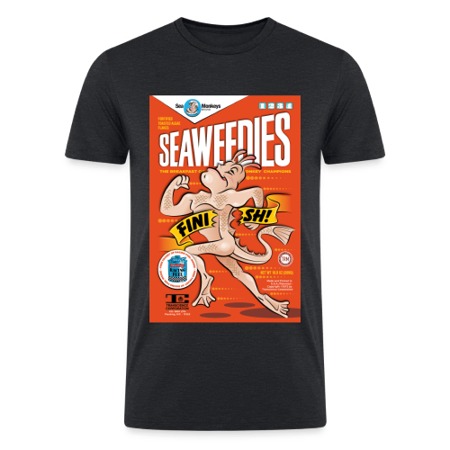 Heather Black Seaweedies T-Shirt